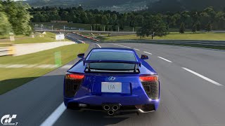 Gran Turismo 7  Lexus LFA 10  Deep Forest Raceway 4KPS5 [upl. by Nyllewell]