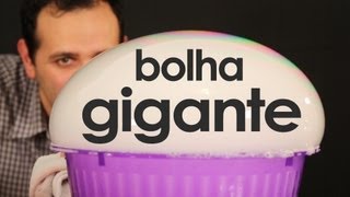 Bolha gigante de GELO SECO EXPERIÊNCIA [upl. by Farlee]