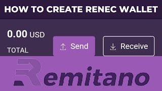 How to Create RENEC WALLET  Remitano Step by step renec Blockchain tutorial [upl. by Ilah]