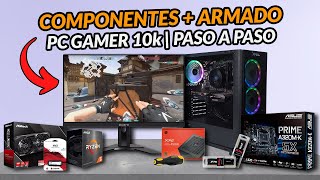 Cómo Elegir y Armar PC Gamer AMD de 10000 en 2023  Explicado Paso a Paso [upl. by Hayse]