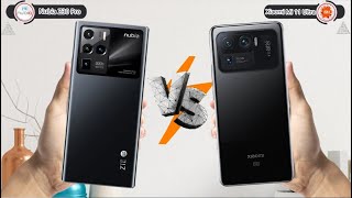 Xiaomi Mi 11 Ultra VS Nubia Z30 Pro  ZTE  Xiaomi  VS  5G  Comparison [upl. by Rehpinej239]