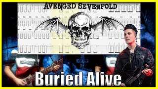 Avenged Sevenfold Buried Alive Guitar Cover With Tab [upl. by Ewen]