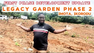 I INSPECT LEGACY GARDEN PHASE 2 IT’S 40 MINUTES AWAY  BUY 1 ACRE AND GET 1 PLOT FREE [upl. by Sclater240]