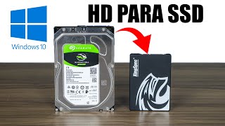 COMO PASSAR SEU WINDOWS INTEIRO DO HD PARA O SSD EM POUCOS CLIQUES [upl. by Nedyah55]