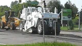 Asphalt Milling amp Pulverizing on Hwy 27 [upl. by Evaleen127]