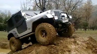 Jeep CJ7 in mud [upl. by Forta]