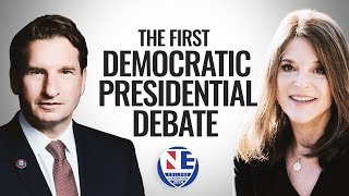 First 2024 Democratic Presidential Debate between Marianne Williamson and Rep Dean Phillips [upl. by Morven]