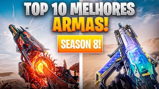 TOP MELHORES ARMAS E CLASSES DA SEASON 8 DO COD MOBILE ARMAS META [upl. by Naziaf]