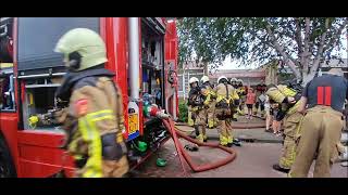 Brandweer oefening Rijssen [upl. by Arraik758]