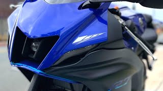 2023 Yamaha YZFR7 Top Speed [upl. by Niledam425]