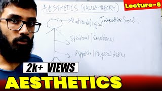 Aesthetics Most Detailed Lecture  Introduction To Philosophy In Hindi Lecture6 [upl. by Fattal]