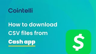 Cash app Tax Reporting How to Get CSV Files from Cash app [upl. by Ziul]
