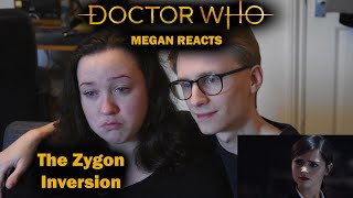 MEGAN REACTS  Doctor Who  The Zygon Inversion Live Reaction [upl. by Eugnimod]