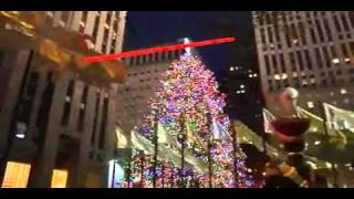 LAST CHRISTMASGEORGE MICHAEL NEW YORK ROCKEFELLER CENTER 2010 [upl. by Novyart595]