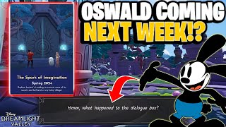 Update 10 Oswald is CONFIRMED Black amp White RealmItems  Dreamlight Valley [upl. by Alyahs910]