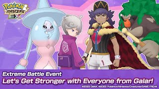 Pokemon Masters EX Defeating Leon Without Oleana Extreme Battle Event [upl. by Leal380]