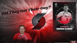 The Portland Trailblazers First Round Pick  Do I Like It [upl. by Demona]