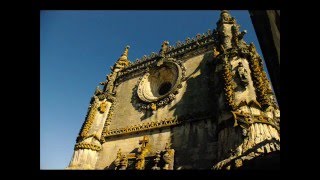 Fotos de Portugal  Tomar  Convento de Cristo  Ventana Manuelina y fachada [upl. by Enale840]