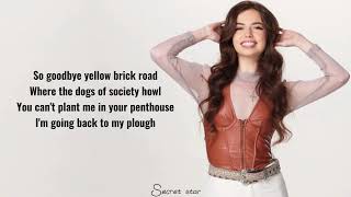 Mara Justine quotGoodbye yellow brick roadquot lyrics by John Elton  The Voice 2023 [upl. by Odla645]