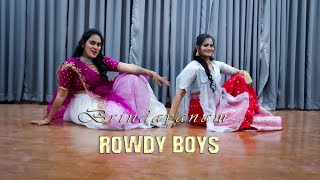 BrindavanamCover SongRowdy Boys KeerthiAnusha [upl. by Bonny481]