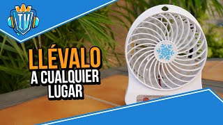 VENTILADOR USB RECARGABLE  ¡Tienes que comprarlo [upl. by Lrac649]