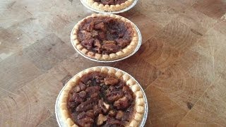 Mini Maple Pecan Pies Recipe Maple Pecan Tarts  Quick Easter Dessert [upl. by Noswal726]