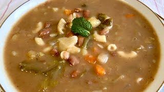 Sopa de feijão à portuguesa Receita tradicional deliciosa [upl. by Hermy]