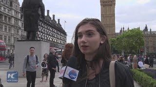 Vox pop on UK general election [upl. by Gnim]