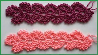 Ленточное кружево Вязание крючком  Ribbon Lace Crochet [upl. by Ecnerwal328]