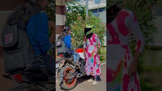 Kuttyttf  😣 Dress Ha Maathi Pottu Vanta Nga  ttf kuttyttf motovlog superbike pyrosgirl [upl. by Aholla]