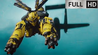 TRANSFORMERS RISE OF THE BEASTS  bumblebee Comeback fight scene HD [upl. by Paff]