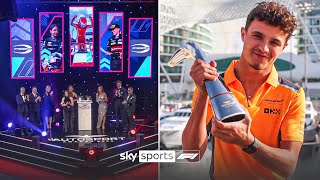 2023 Autosport Awards feat Lando Norris Max Verstappen Oscar Piastri and more 🏁🏆 [upl. by Elva291]