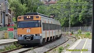 R3 a Puigcerda Parando en Montcada Ripollet [upl. by Dlorad795]