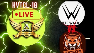 CNC TIGERS vs WHITE WALKERSHVTCL18LEAGUE MATCHLIVE [upl. by Rebliw]