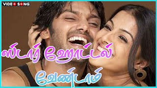 Star Hotel Vendam Video Song in Vattaram Movie  Arya Kirat Bhattal  Tamil Video Song [upl. by Ellertnom]