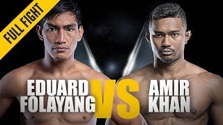 ONE Full Fight  Eduard Folayang vs Amir Khan  Back On Top  November 2018 [upl. by Dorothea]