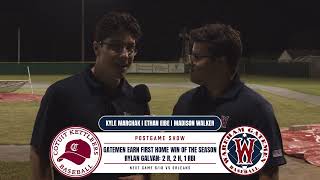 COTUIT KETTLEERS  WAREHAM GATEMEN  POSTGAME SHOW 06172024 [upl. by Borer]