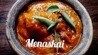 Menaskai Sweet amp sour mango curry Brahmins style [upl. by Hachmann]