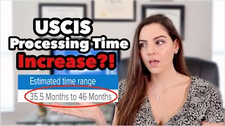 Longer USCIS Processing Times I130 I90 I140 I485  Plus Tips on How to Speed Up Processing [upl. by Gotcher]