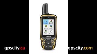 Garmin GPSMAP 64 Series Introduction with GPS City [upl. by Pals]