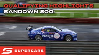 Qualifying Highlights  Penrite Oil Sandown 500  2024 Repco Supercars Championship [upl. by Pike310]