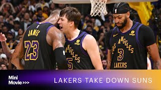 MiniMovie Lakers advance to 2023 InSeason Tournament Semifinals [upl. by Gorlicki862]