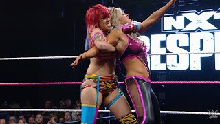 Asuka debuts against Dana Brooke NXT TakeOver Respect Oct 7 2015 WWE Network Exclusive [upl. by Mathias]