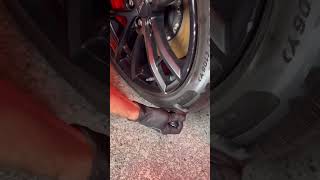 Satisfying car detailing Car wax and tyre shine car cardetailing shine washing [upl. by Erodaeht]