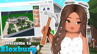 🏡My PREBUILT HOUSE is on Bloxburg🔨 [upl. by Aisset]