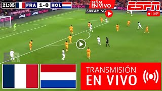 En Vivo Francia vs Países Bajos Ver Partido Francia vs Holanda 2da Fecha EUROCOPA 2024 hoy [upl. by Nenad]