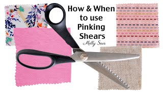 How amp When to Use Pinking Shears [upl. by Little]