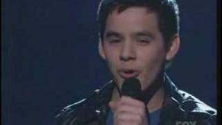 David Archuleta  Imagine  American Idol [upl. by Edva122]