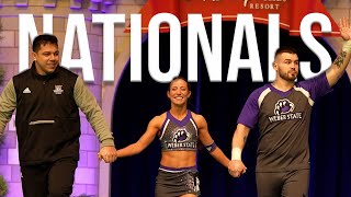 UCA Partner Stunt Nationals 2023  Weber State Cheer  Elsa amp Boosh [upl. by Auhsaj]