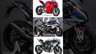 ducati v4 vs bmw s1000rr vs h2r top speed🔥 shorts video ytshorts treanding [upl. by Kalle]